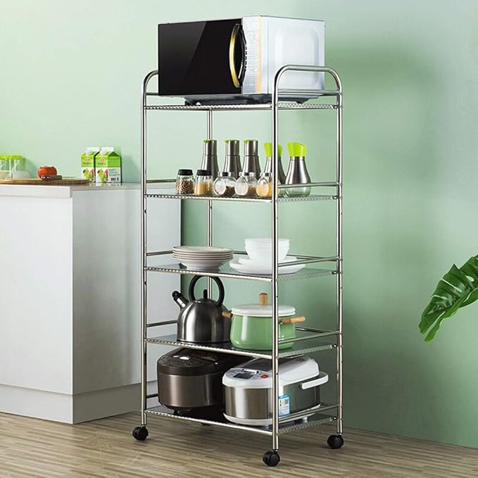 ZYL Carrito Cocina Estante de Cocina Rejilla de Horno de ...