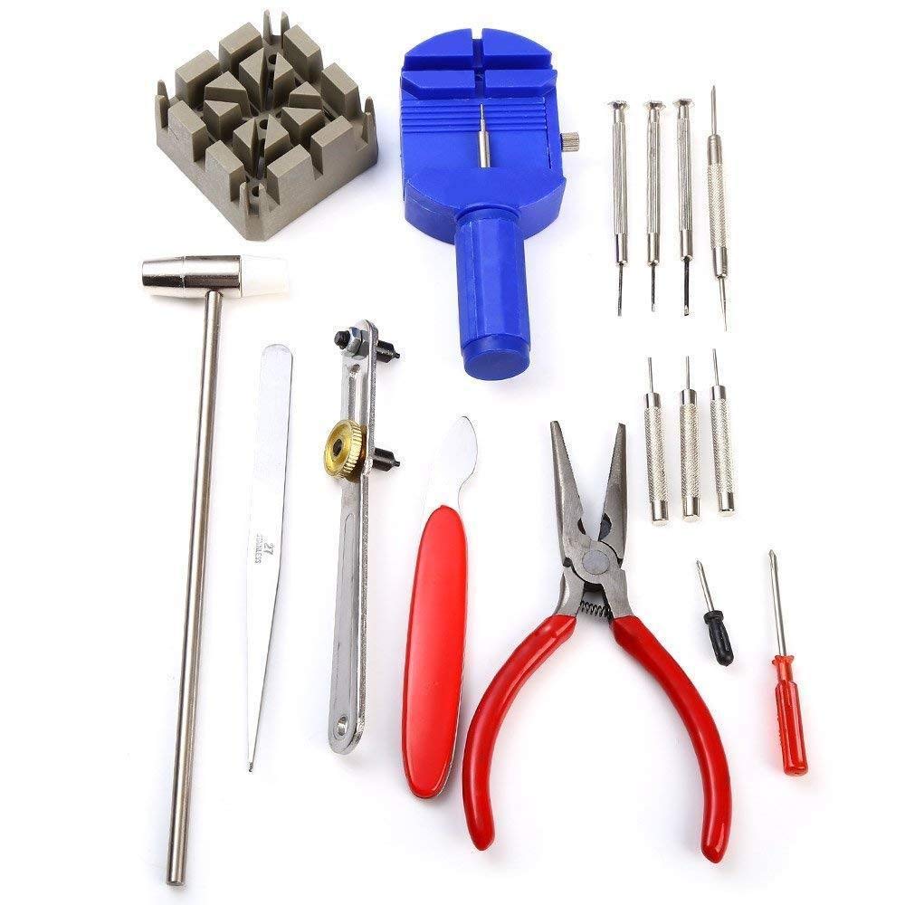 E FAST CE4 16pcs Tool Kit, Watch Repair Kit, Watch Strap Removing Kit
