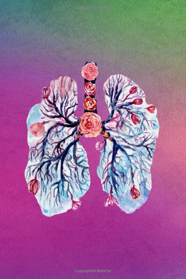 65 Roses Notebook: beautiful cystic fibrosis notebook / diary | a5 blank without lines | for cf or other pulmonary respiratory diseases | cystic fibrosis awareness