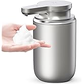 Automatic Soap Dispenser Touchless Foaming: Soap Dispenser Rechargeable for Bathroom
