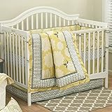 Stella 5 Piece Baby Crib Bedding Set with Bumper by The Peanut Shell