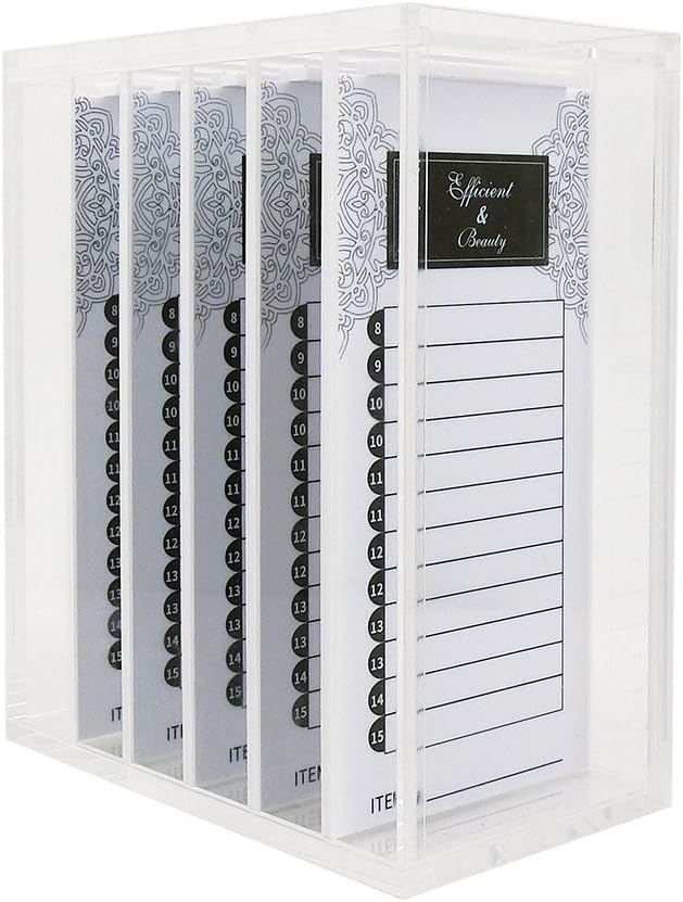 BEYELIAN Eyelash Extensions Holder Lash Display Box Case