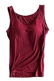 FOURSTEEDS Womens Camisole Round Neck Wide Straps