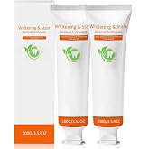 White Teeth Whitening Toothpaste, Teeth Stain Remover Colour Corrector, Oral Care Kit, 3.5 Fl Oz (2 Pack)