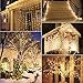 LED String Lights 29.5ft 80 LED Outdoor Battery Fairy Lights Copper Wire Firefly Lights for Bedroom, Patio, Garden, Gate, Yard, Party, Wedding (8 Modes, Dimmable, IP65 Waterproof, Warm White)