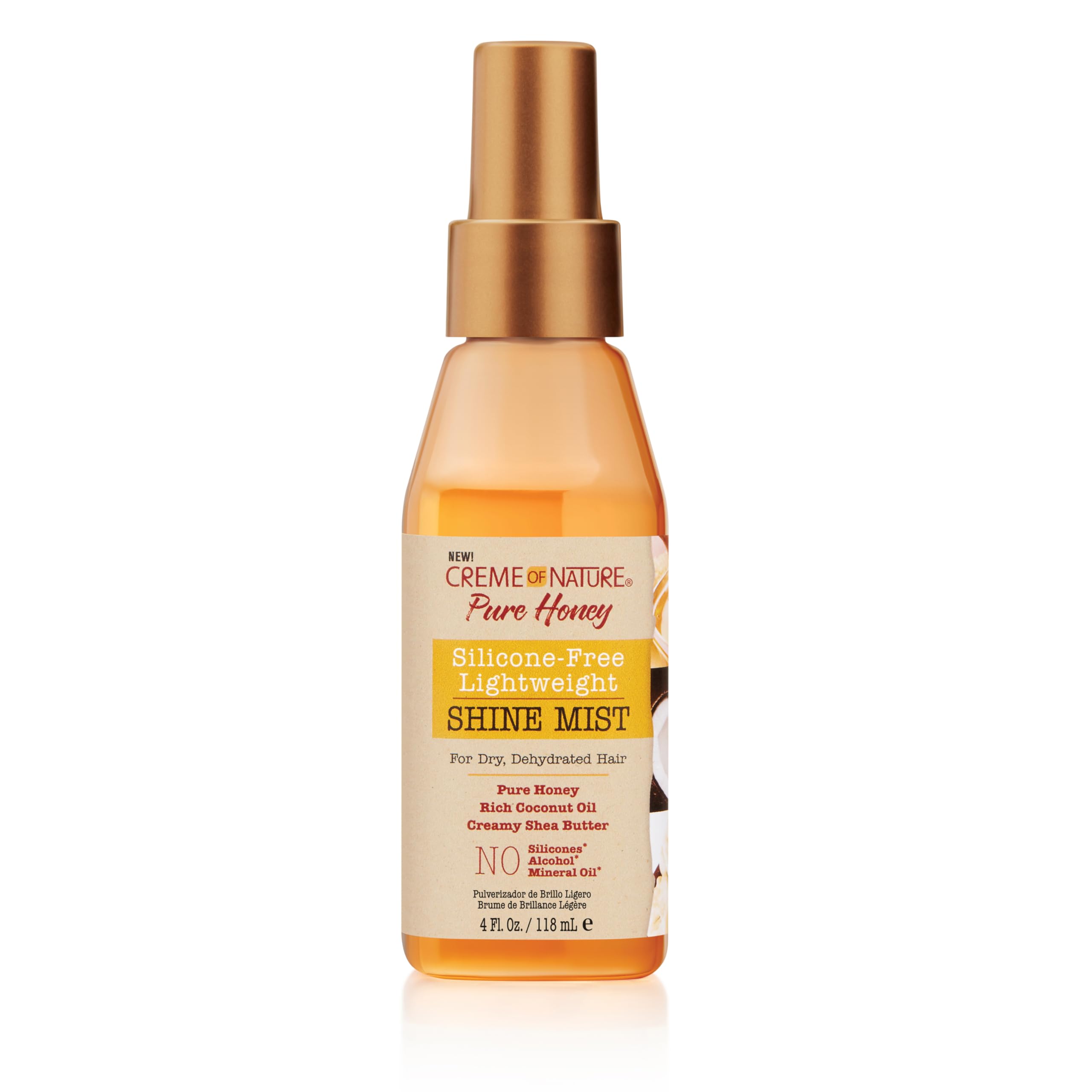 Pure Honey Silicone-Free Shine Mist 118ml