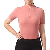 Harrison Howard Equestrian Tops for Women Short Sleeve Quick-Dry Sports Shirt