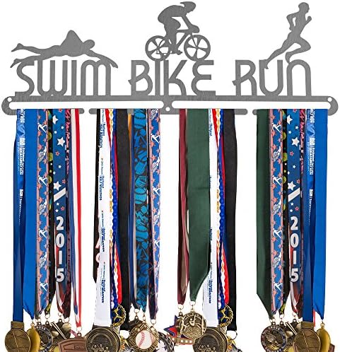 Muses Poem Sport Medal Display Running Race Medal Holder / Hanger Stainless Steel(Type 1, Small)