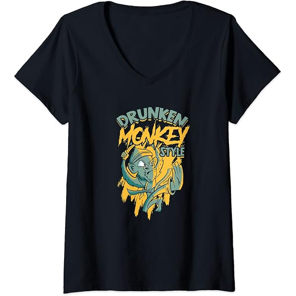 Maglietta Monkey Magic Uomo – 100% Cotone, Taglie Dalla S Alla 4XL