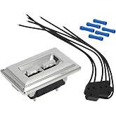 Motoparty Power Window Kit Switch and Connector Plug | for Chevrolet Chevy GMC Buick Oldsmobile Pontiac Cadillac 1985 1987 Cutlass 1987 Regal