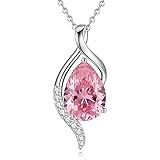 FANCIME October Birthstone Necklace for Women