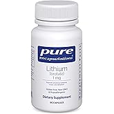 Pure Encapsulations Lithium (Orotate) 1 mg | Support for Calmness and Behavior | 90 Capsules