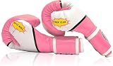 CKE Kids Boxing Gloves 4 oz Pink for Boys Girls 5-12 Training Muay Thai view 2