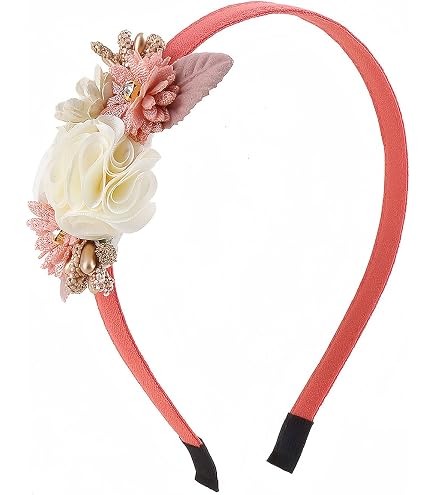 Amazon.com : Yheahin Elegant Chiffon Flower Headband with 