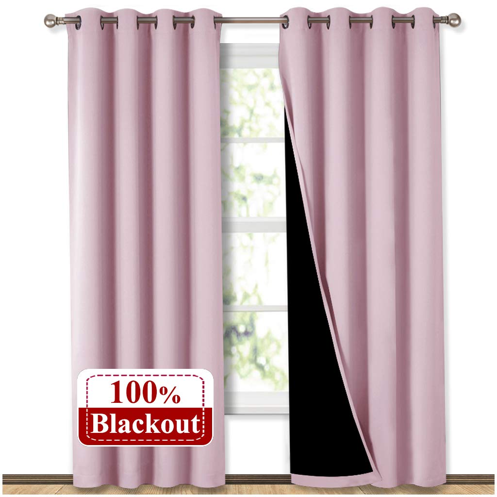 Best living room curtains light pink