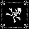 Rothco Camo Bandana - 22" X 22" (Jolly Roger, One Size)