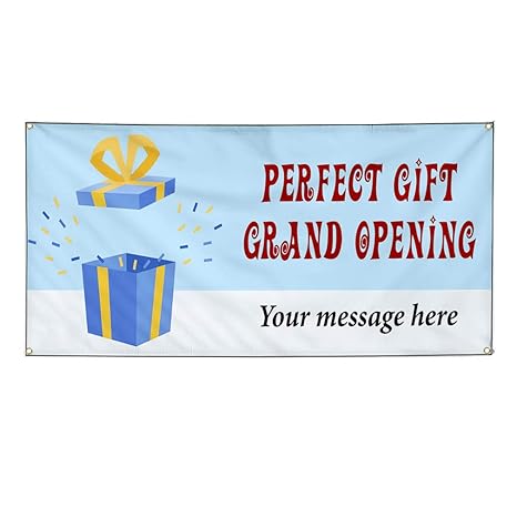 Amazon Com Custom Industrial Vinyl Banner Perfect Gift Grand
