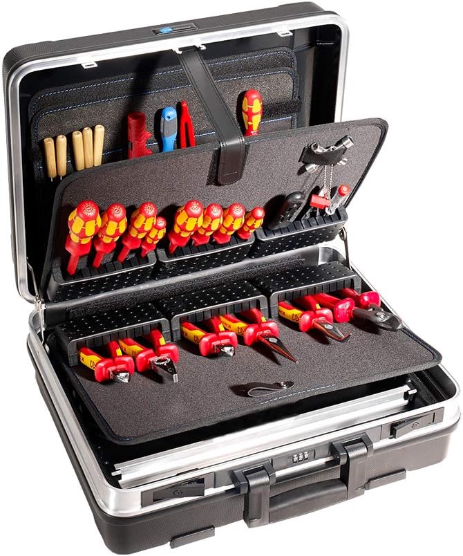B&W BASE tool case with tool retention loops (ABS case, volume 28.1 l, 46.3 x 35.5 x 17.1 cm inner) 120.02/L, tools not included - Image 5