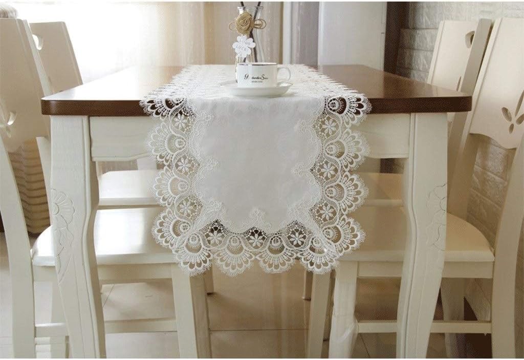 Best Small Lace Look Oval Side End Table Cover