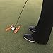 Putting Aid for Golf - Portable Golf Putting Alignment and Aim Practice Training Tool - Compatible with All Putter Styles and Works on any Golf Putting Green. TIBA Putt, Made in USA. - Orange