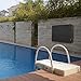 Outdoor TV Cover 49 to 50 inches, Waterproof and Weatherproof, Fits Up to 47.5''W x 30''H for Outside Flat Screen TV