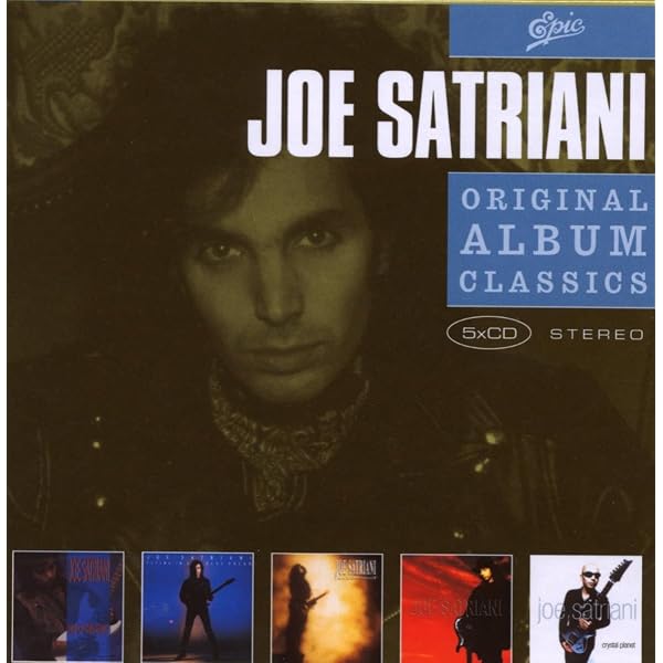 Satriani, Joe - (Vol 1) 5cd Original Album Classics - 5cd Slipcase