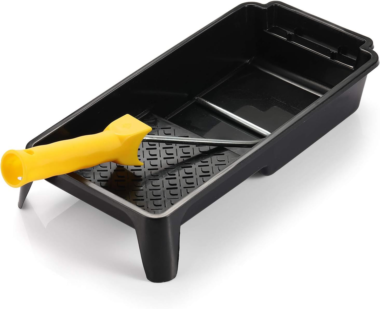 Paint Roller Tray Set, 4 inch Paint Roller, Paint Tray, Roller Frame, Small Paint Roller, Mini Paint Roller, House Painting Supplies, Paint Roller Covers, Roller Naps (12 Piece) - - 