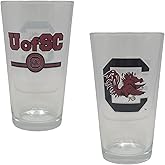 Boelter Brands Licensed NCAA Letterman 16oz Pint Glass (South Carolina Gamecocks)