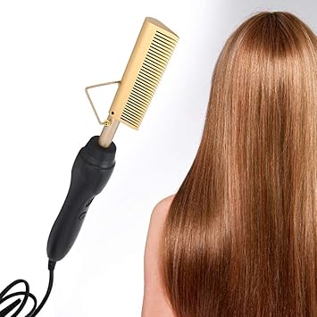electric straightening comb amazon
