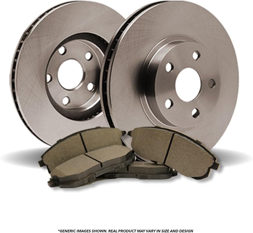 Rear Rotors Semi-Metallic Pads OE SPEC Disc - Fits: 2009 2010 2011 2012 Chevy Traverse