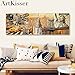 ArtKisser New York City Wall Art on Canvas Sunkissed Manhattan Chrysler Building Statue Liberty NYC Wall Decor Prints Art Wood Framed Stretched Ready to Hang Bedroom 16