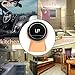 LP Magnetic Car Mount, 360 Degrees Universal Magnetic Car Mount Holder (Rose)