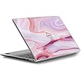 Skin Decal for Dell XPS 13 9370 9360 9350 Laptop Vinyl Wrap Cover/Pink Stone Marble Geode