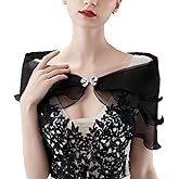 Bridesmaid Wedding Cape Sheer Shawls and Wraps for Evening Dresses Women Fashion Scarves Cover Up for Summer