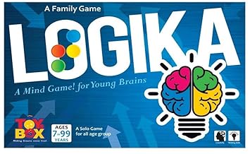 Toyztrend Logika Mind Challenging Puzzle Family Game, Multicolour