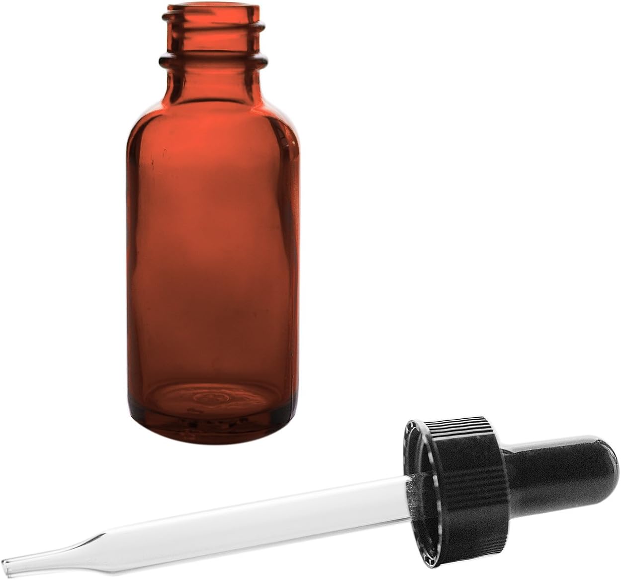 1oz Glass Bottles with Glass Eye Dropper Dispenser for Essential Oils, Kitchen Tools, Chemistry Lab Chemicals, Colognes & Perfumes (6 Pack) by Super Z Outlet (Amber): Kitchen & Dining
