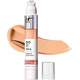 IT Cosmetics Do It All Radiant Concealer ­­– Makeup Concealer – Hydrate & Brighten – Creaseless Medium Coverage & Radiant Finish ­­– Niacinamide & Hyaluronic Acid - 0.2 Fl Oz