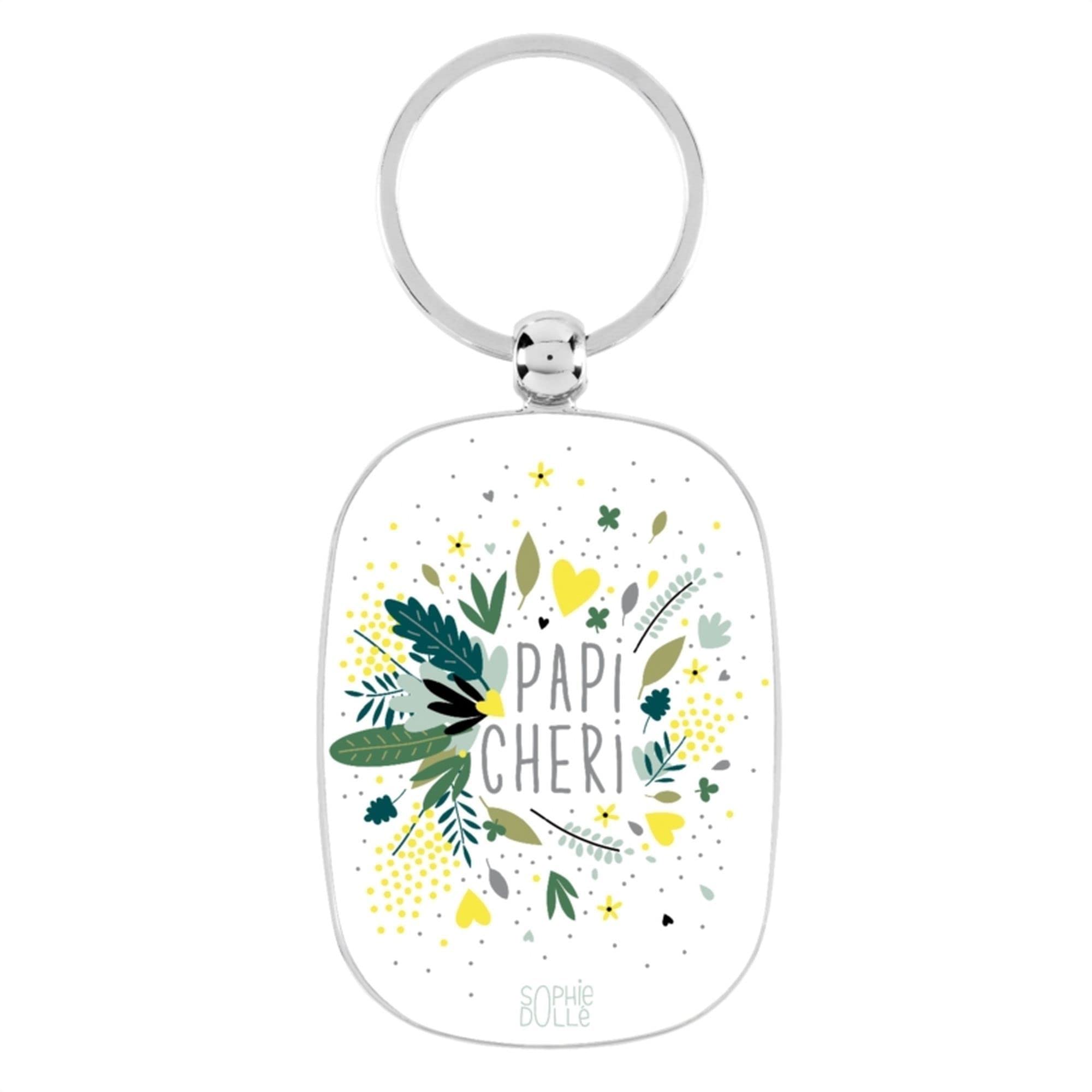 Derrière la Porte Papi Chéri Keyring