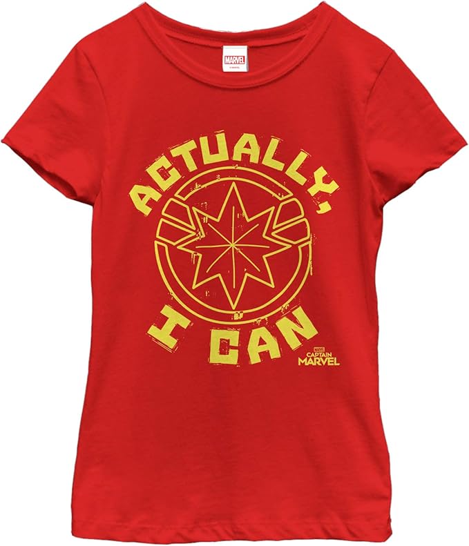 captain marvel girls t shirt