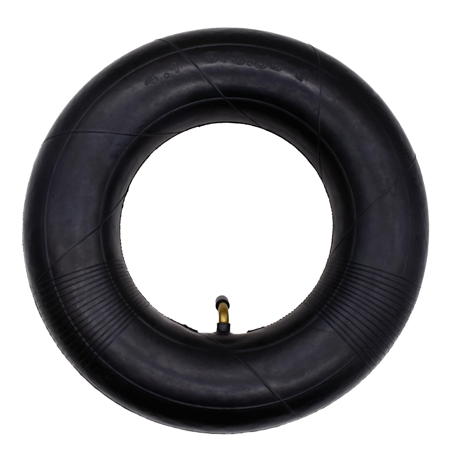 QsEzDo 4.10/3.50-6, 13x4.00-6 Replacement Inner Tube (1 Pack) with TR87 Bent Valve Stem. Compatible with Wheelbarrows, Mowers, Hand Trucks and More