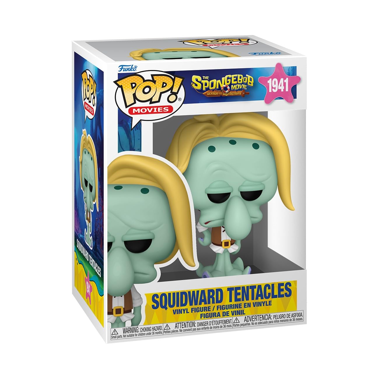 Funko Pop! Movies: The SpongeBob Movie - Squidward Tentacles - Collectable Vinyl Figure - Gift Idea - Official Merchandise - Toys for Kids & Adults - Model Figure for Collectors