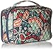 Vera Bradley Luggage Women's Large Blush & Brush Makeup Case Nomadic Floral Cosmetic Bag