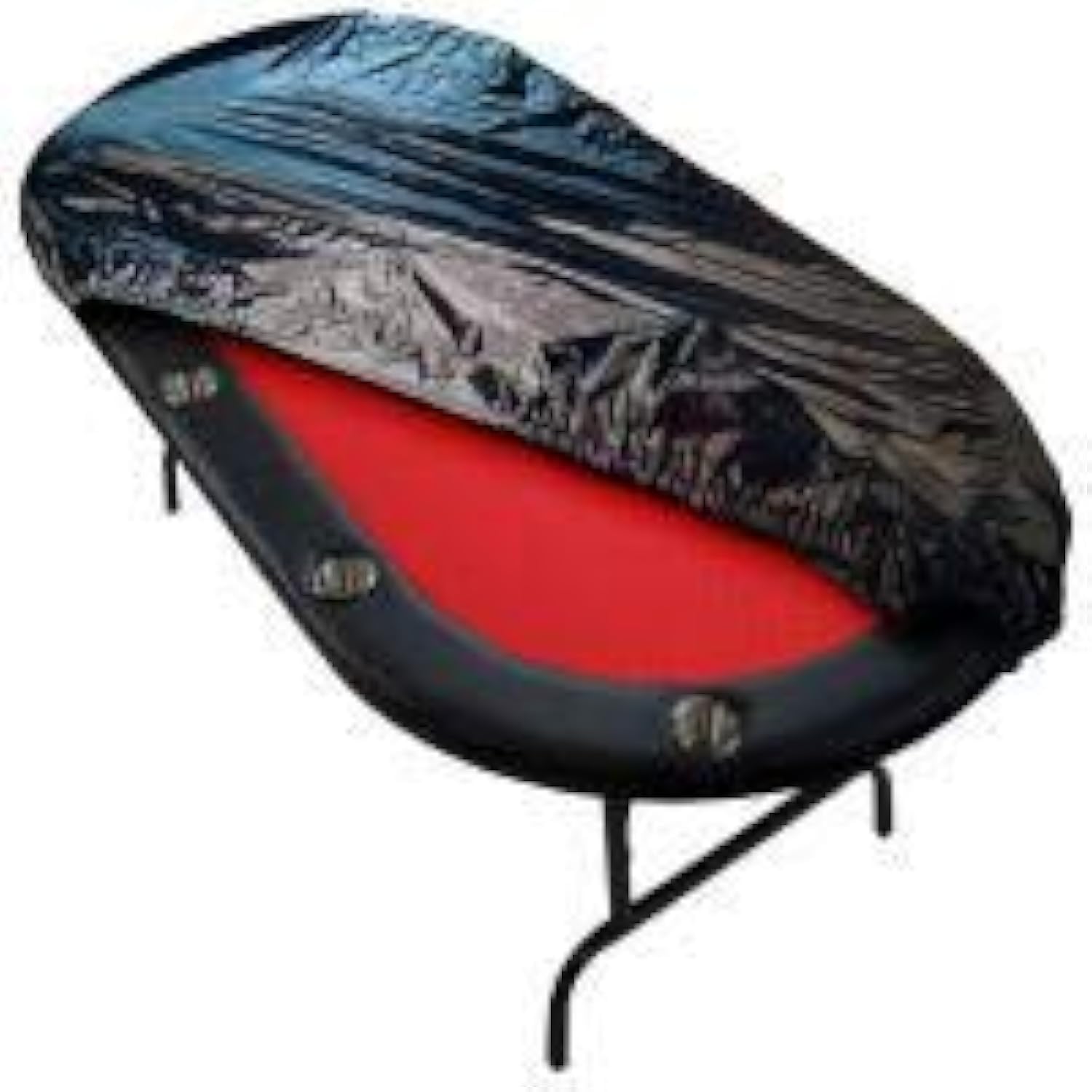 Mayhour Poker Table Cover Dust&Waterproof Indoor Poker Tablecloth With Form-Fitting Elastic Band Drawstring Easy Cleaning & Storage Table Chair Furniture Protective Cover (96×44in/244×112cm)