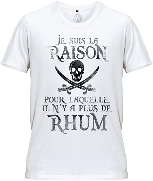 t shirt message homme