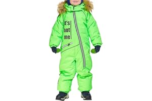 2025 Snow Suit for Kids Girls Boys One Piece Snowsuit Waterproof Windproof Winter Outerwear Overalls Snowboarding Ski Suits