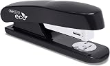 Rapesco 1841 ECO Half Strip Stapler 20 Sheet Capacity Black view 1