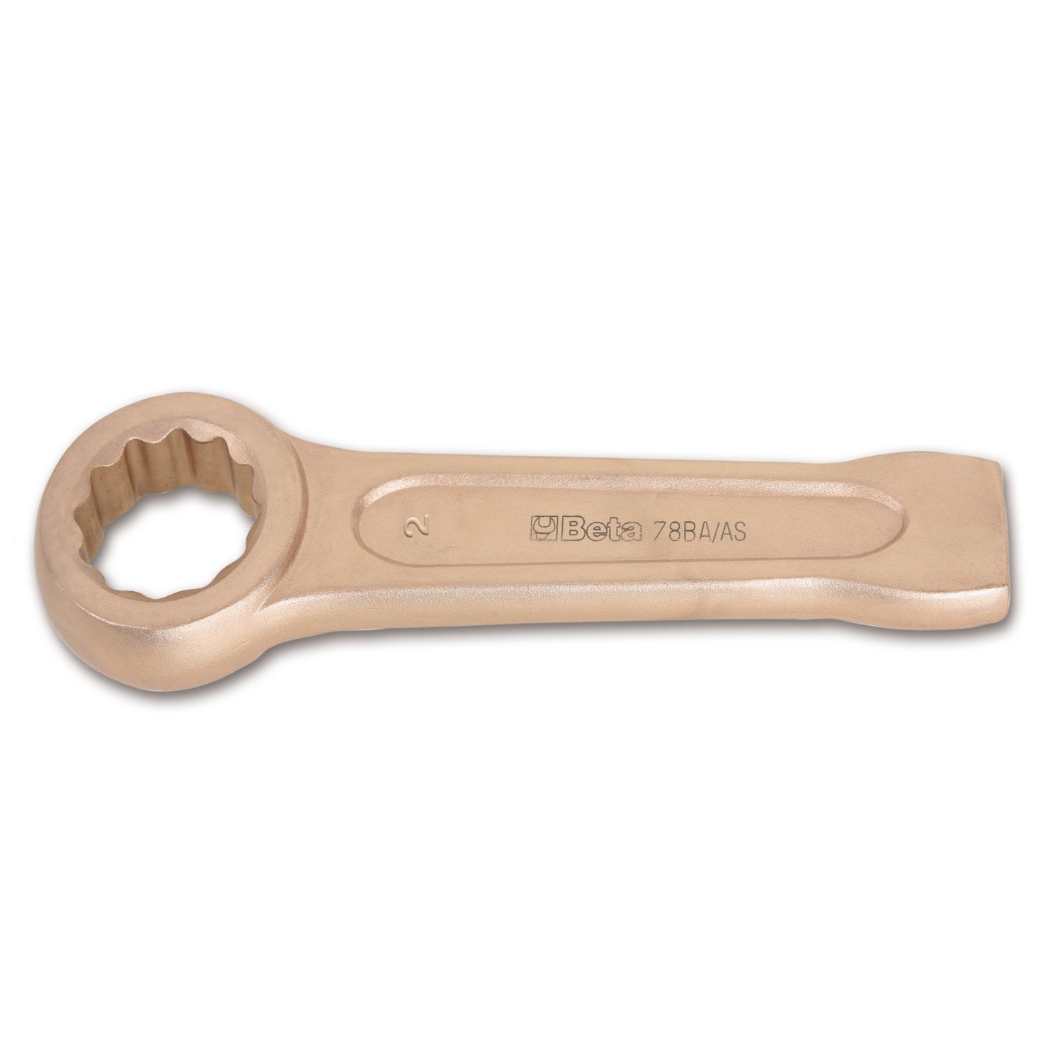 Beta 780914 Model 78 BA/AS 1.5/8 Sparkproof Bi-hex Ring Slogging Spanner, 1.5/8AF