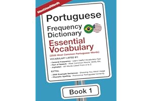 Portuguese Frequency Dictionary - Essential Vocabulary: 2500 Most Common Portuguese Words