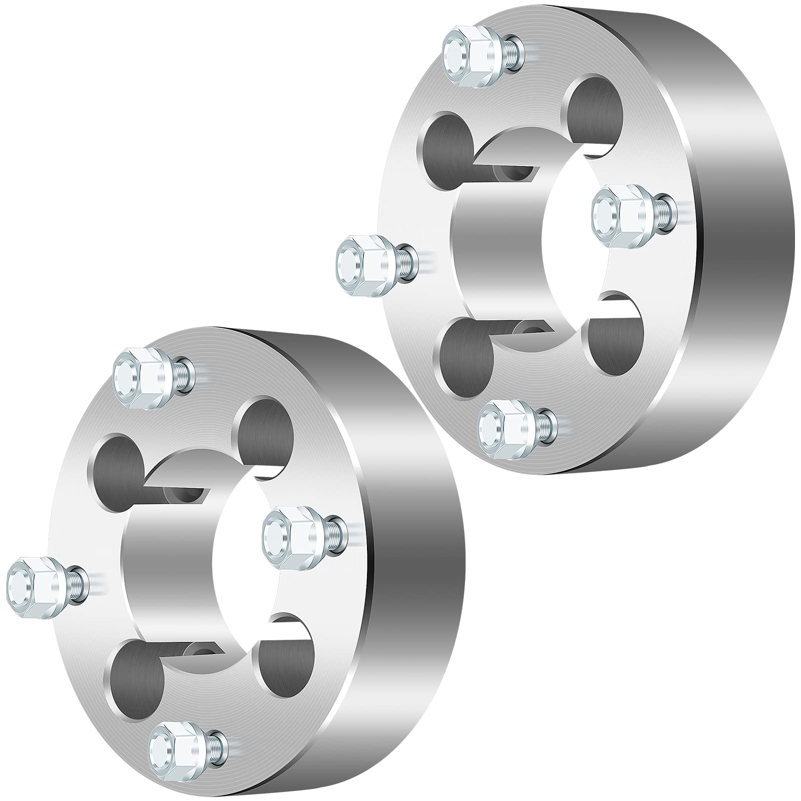 Photo 1 of ECCPP 2PCS 2" inch Wheel Adapters Conversion 4x110mm to 4x137mm 10x1.25 74mm For 2002-2004 for Bombardier Quest 500 1999-2005 for Bombardier Traxter 500 2008-2015 for Can-Am DS450-NOT FIT Stock Rims