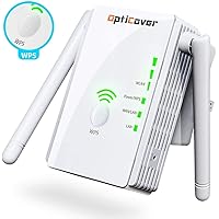 [Newest 2019] WiFi Extender with WPS Internet Signal Booster - Wireless Repeater 2.4GHz Band Up to 300 Mbps - Best Range Network/Compatible with Alexa/Extends WiFi to Smart Home/Alexa Devices